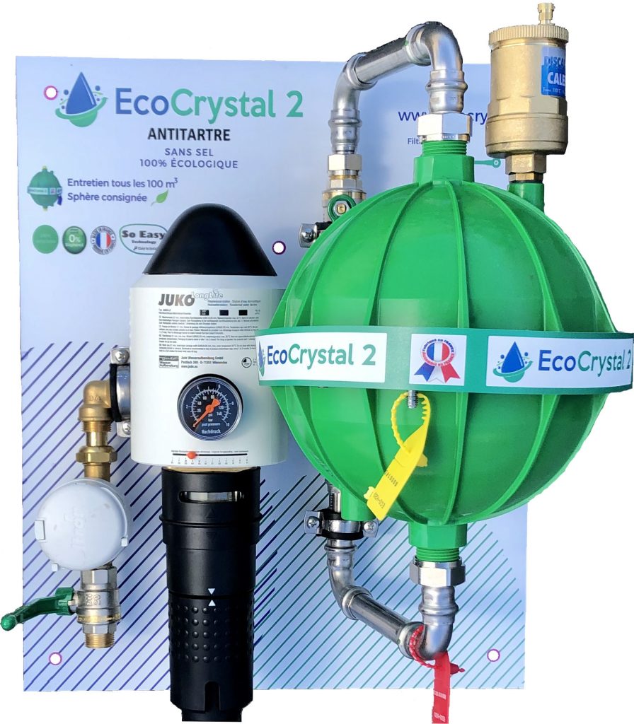 adoucisseur d'eau anti calcaire ecocrystal